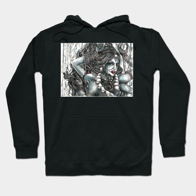 Goddess Kali Hoodie by mialaia